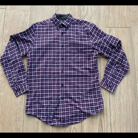 John Bartlett Other - John Bartlett Consensus Cotton Long Sleeve Plaid Button Down Shirt Sz S.